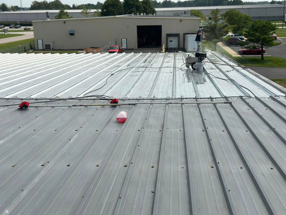 Roof Coatings for International Coatings Corp. in Howell, Michigan