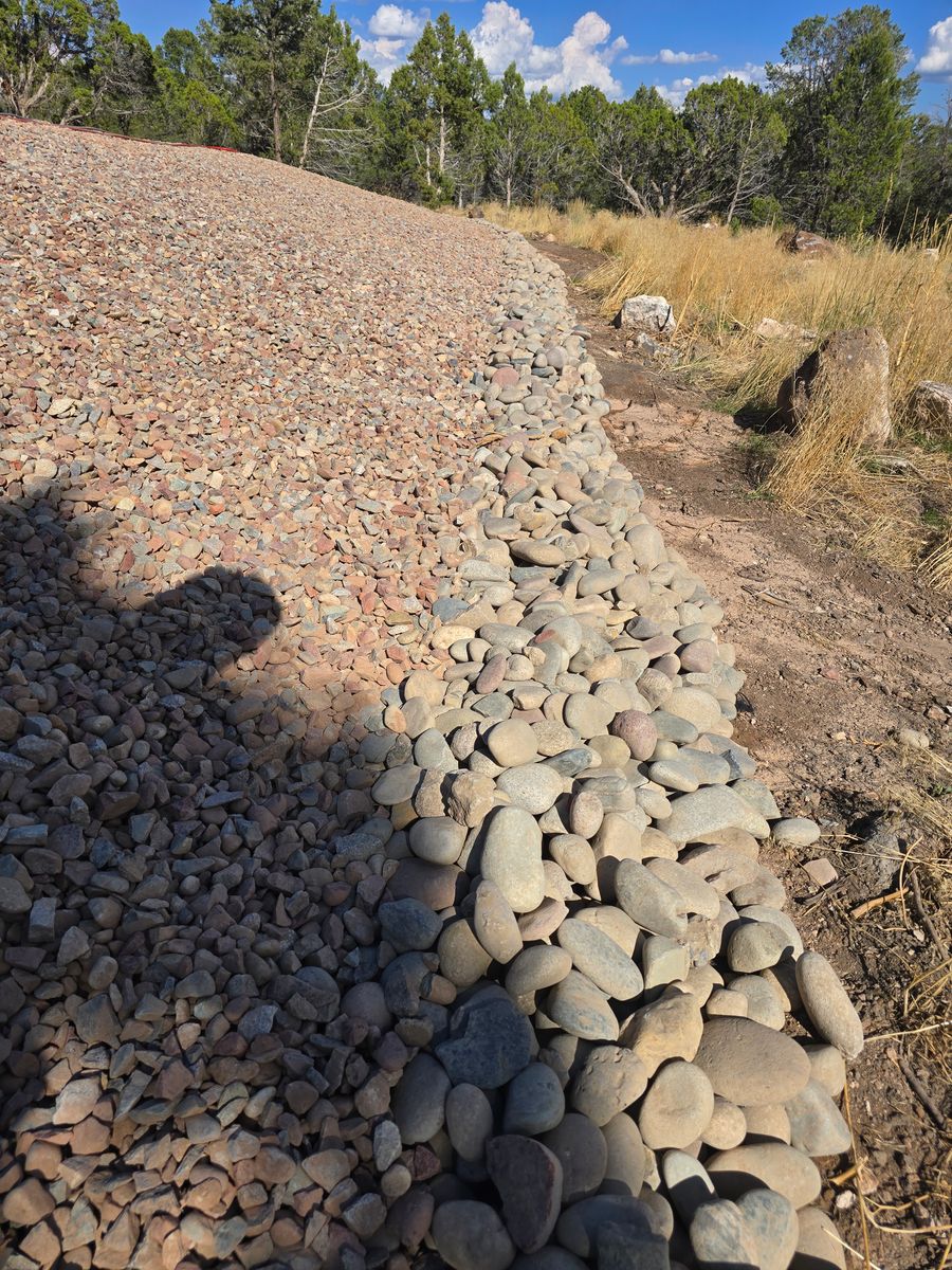 Xeroscaping for LRS: Landscape, Rescue, Snow in Silt, CO