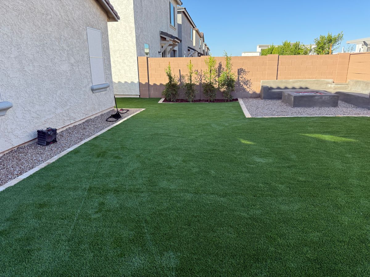Artificial Turf Install for Desert Oasis Hardscape LLC  in Scottsdale, Arizona