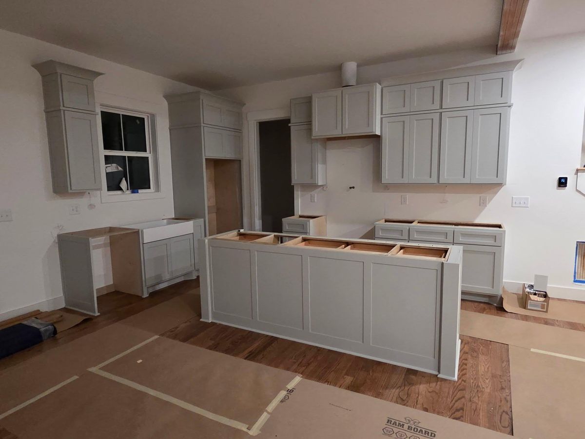 Kitchen Cabinets for Carolina Woodworks in Lyman, SC