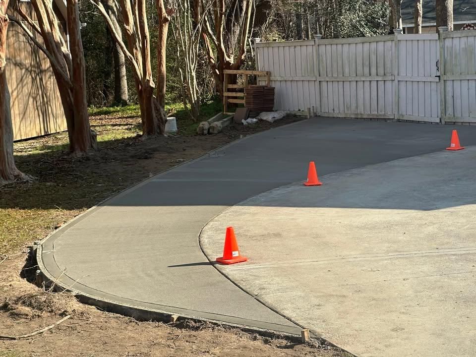 Concrete for Nature Tones Landscaping & Hardscaping in Hampstead, NC