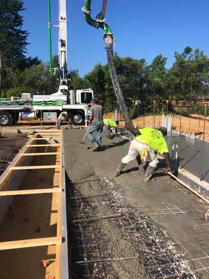 Concrete Foundations for Chad Branham Construction LLC in Lugoff, SC