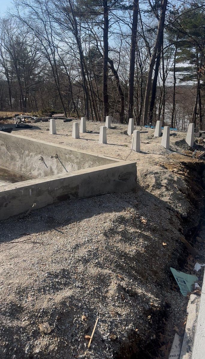 Retaining Wall Construction for J & R VISUAL LANDSCAPING in Haverhill, MA