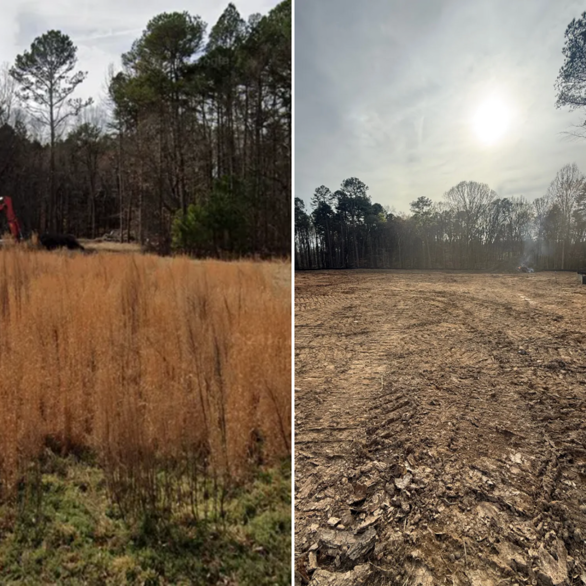 Land Clearing for Mighty Moose in Charlotte, NC