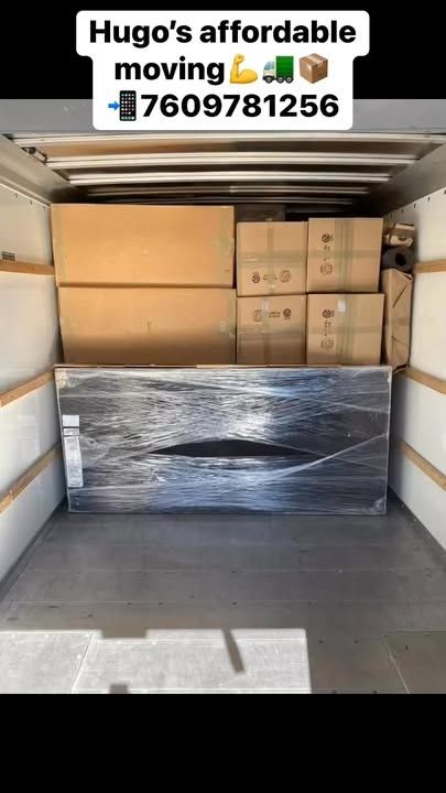 Specialized & Moving and Packing for Hugo’s Affordable Moving Labor in San Diego, CA
