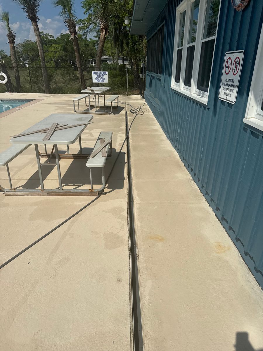 Concrete Cleaning for Patriot Soft Wash LLC in Beaufort, SC