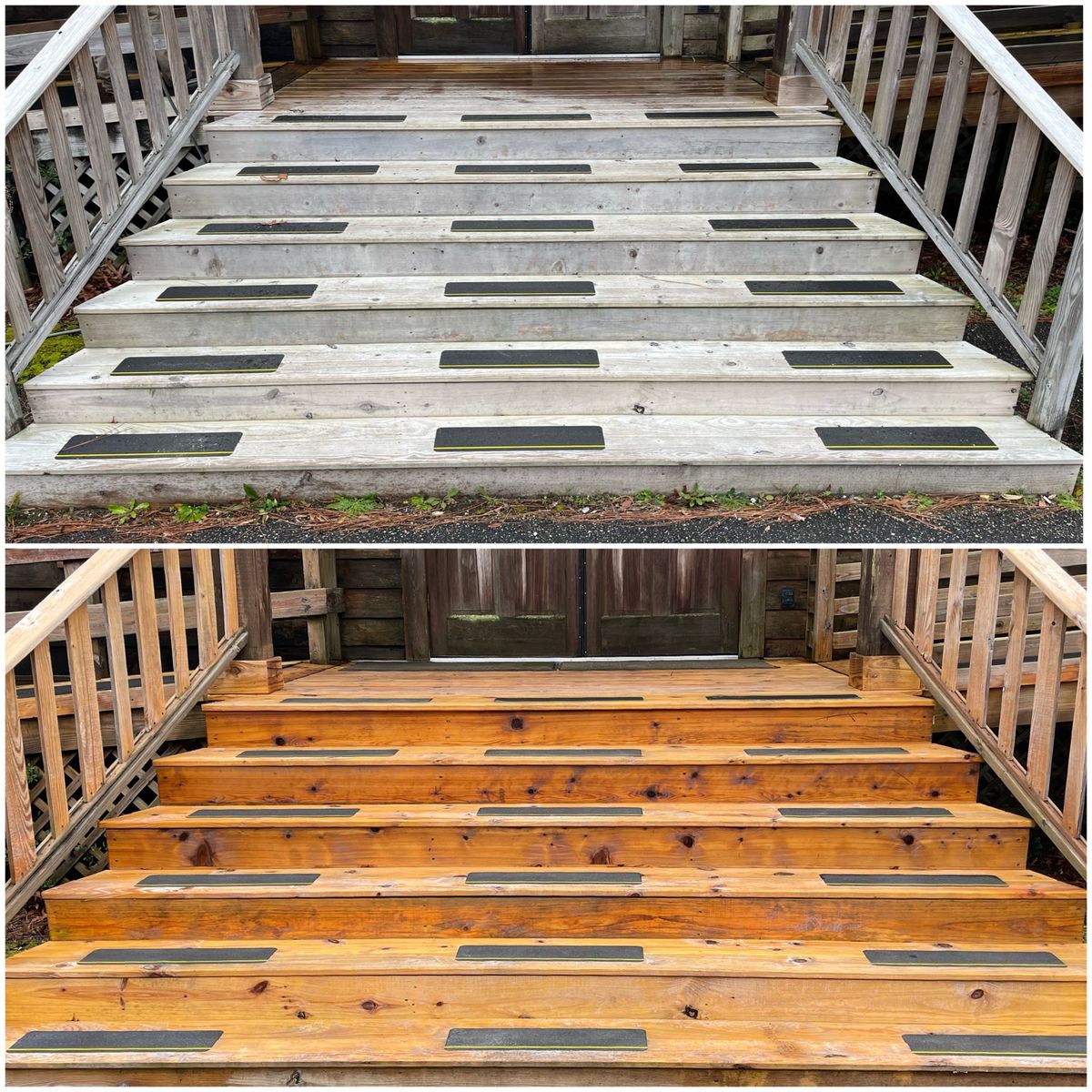 Deck and Wood Cleaning for Seaside Pressure Cleaning LLC in Wilmington, North Carolina