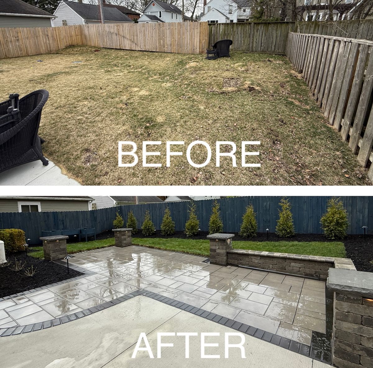 Hardscaping for Denali Outdoor Services in Washington, MI