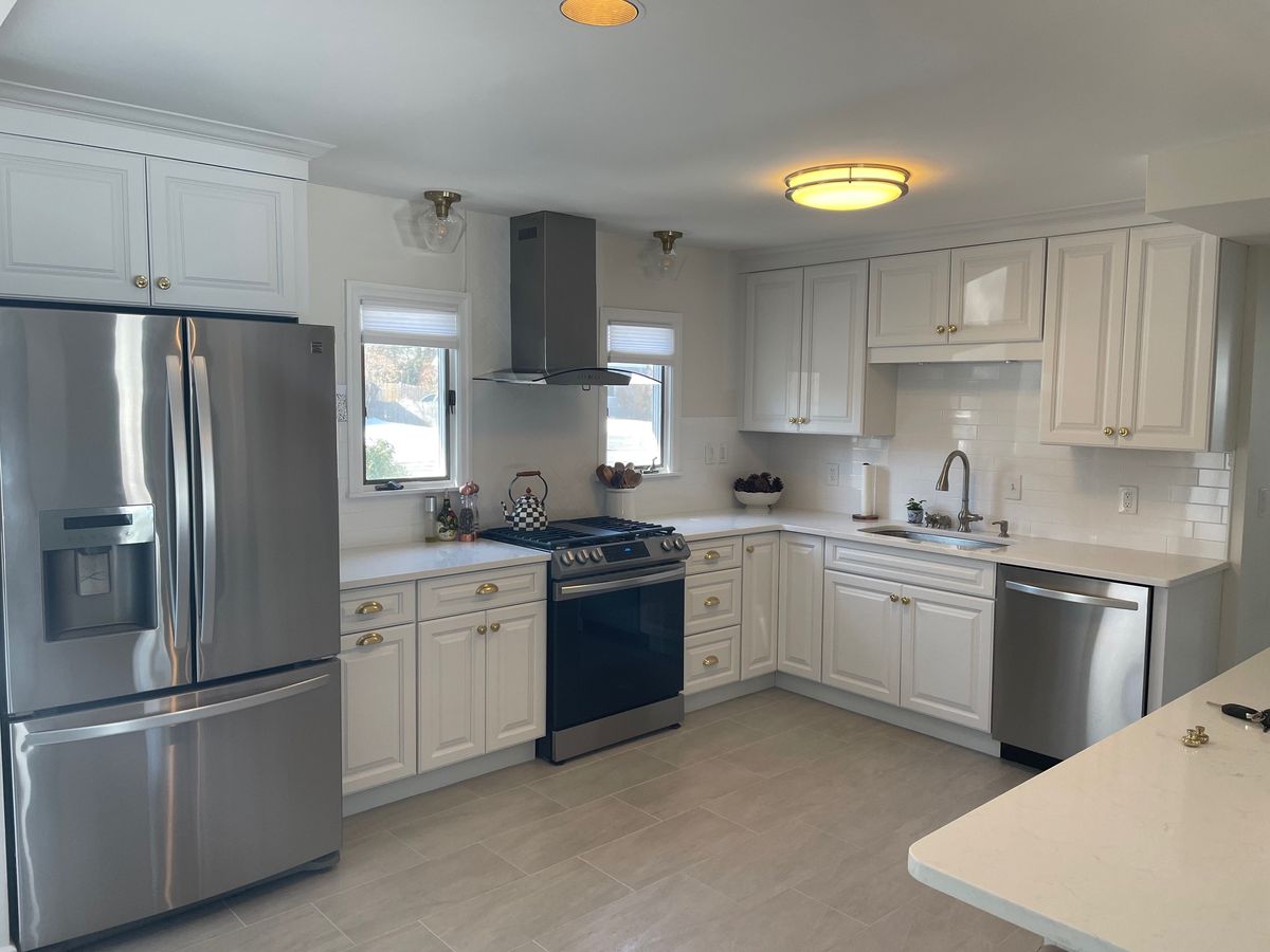 Cabinet Refinishing for Cameron's Fine Finishes  in Natick, MA