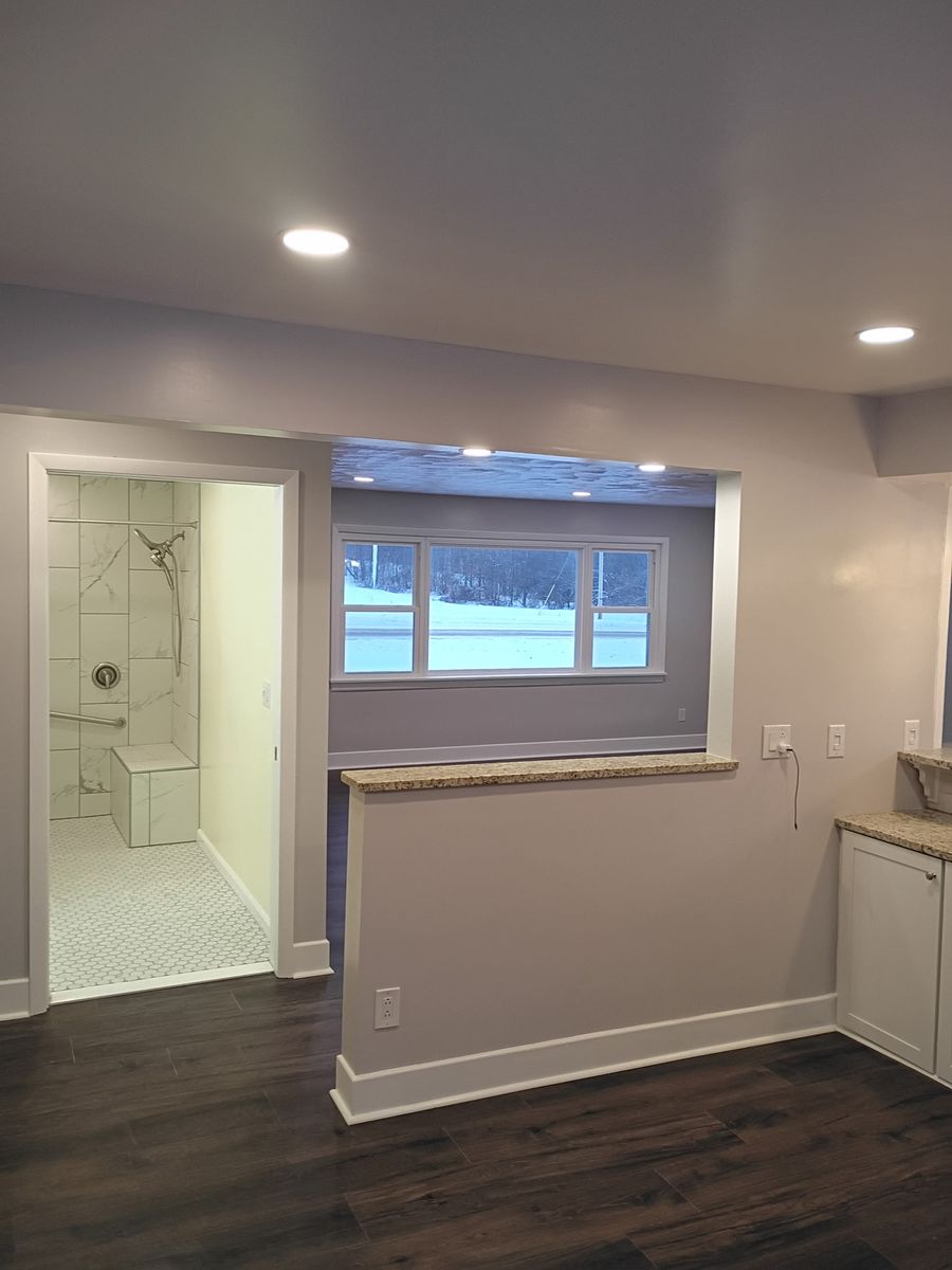 Kitchen Renovation for C&K Builders in Dunkirk, NY