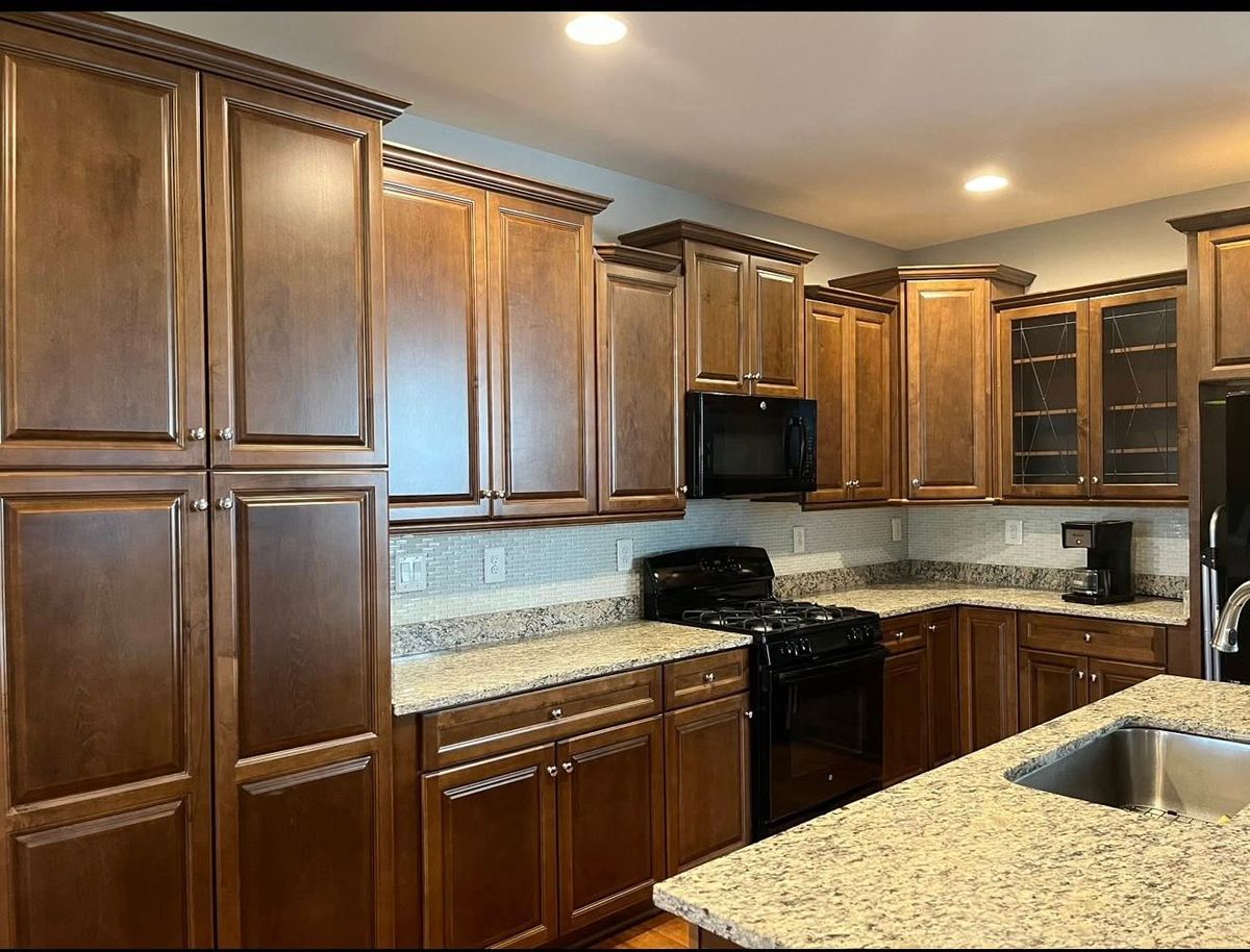 Cabinet Refinishing for The Cabinet Painting Company in Bridgeville, DE
