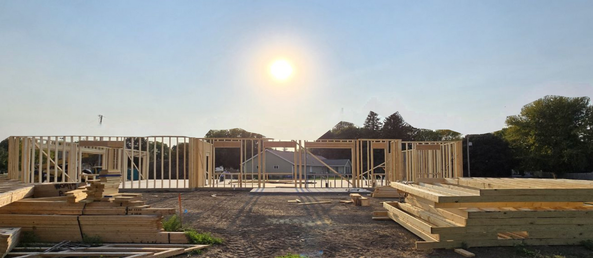 Framing for Harnack Builders & Roofing in Beaver Creek, MN