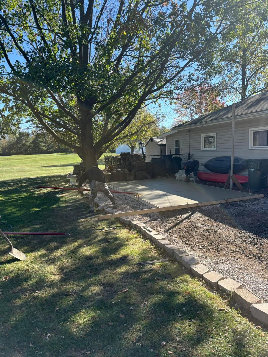 Patio Design & Installation for Concrete Pros, LLC in Lorain, OH