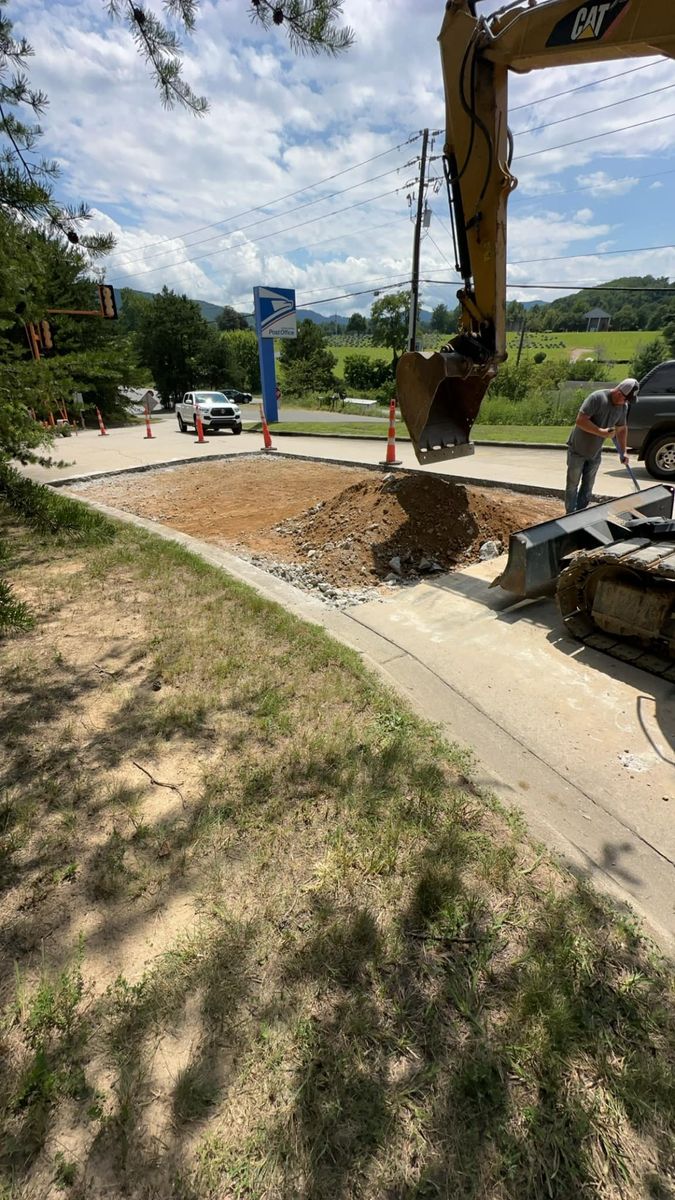 Grading for Stines and Company  in Rutherfordton, NC