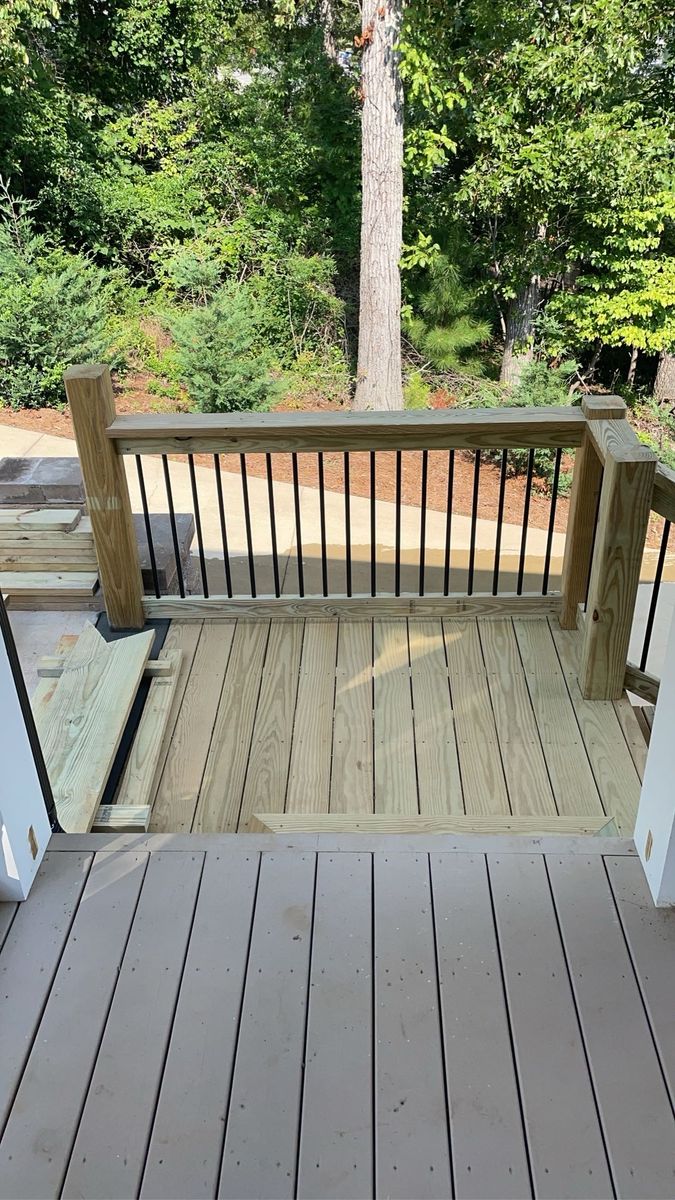 Deck & Patio Installation for JDF Carpentry LLC in Lake Murray of Richland, SC