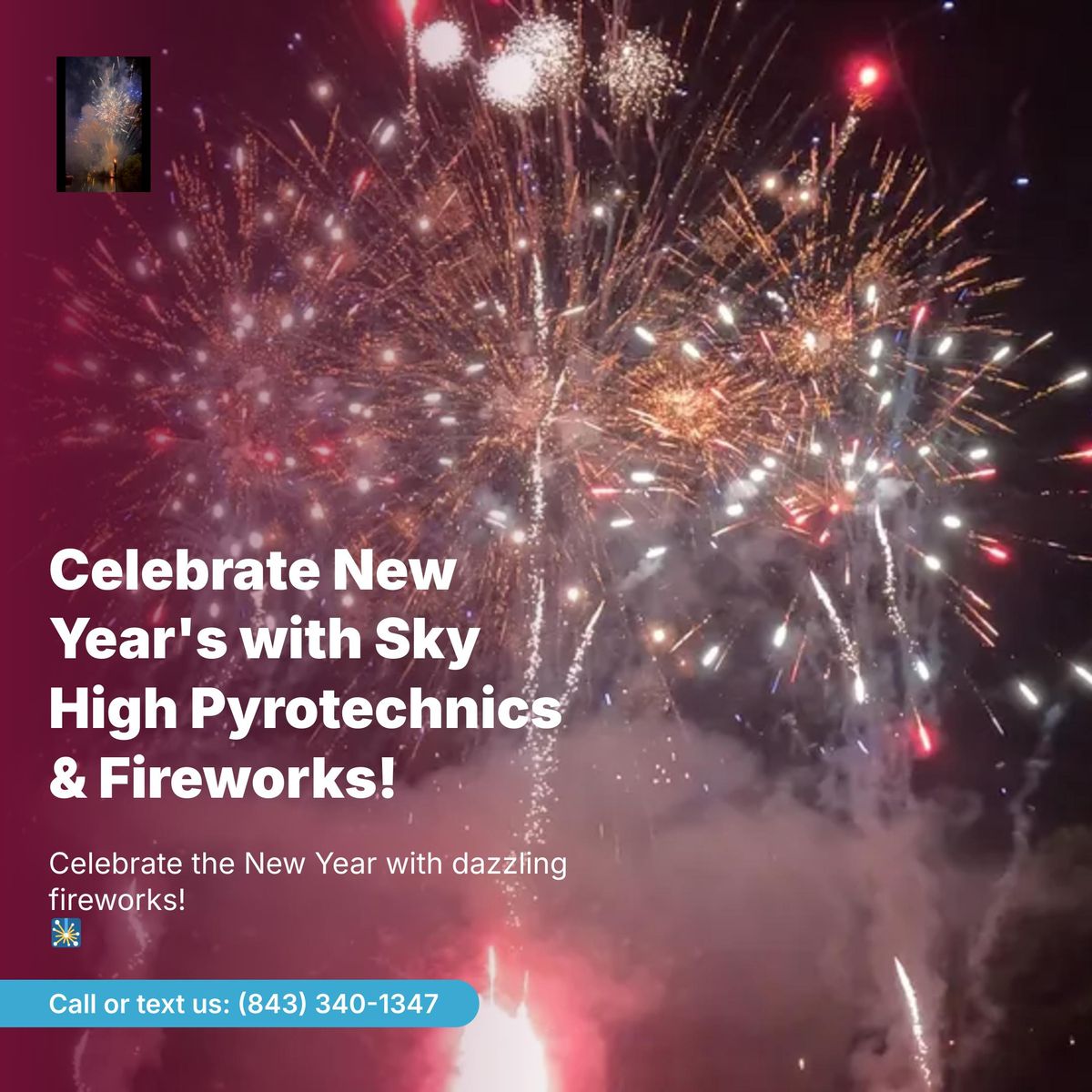 Fireworks company, Charleston, South Carolina for Sky High Pyrotechnics & Fireworks Serving South Carolina, Georgia and Delaware. Wedding fireworks display company, Fourth of July fireworks display, gender reveal fireworks display, near me, Myrtle Beach Charleston Horry County Georgetown County. in Horry County, SC