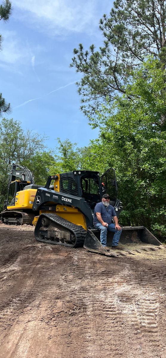 Excavation for Bay Hill Development in Nahunta, GA