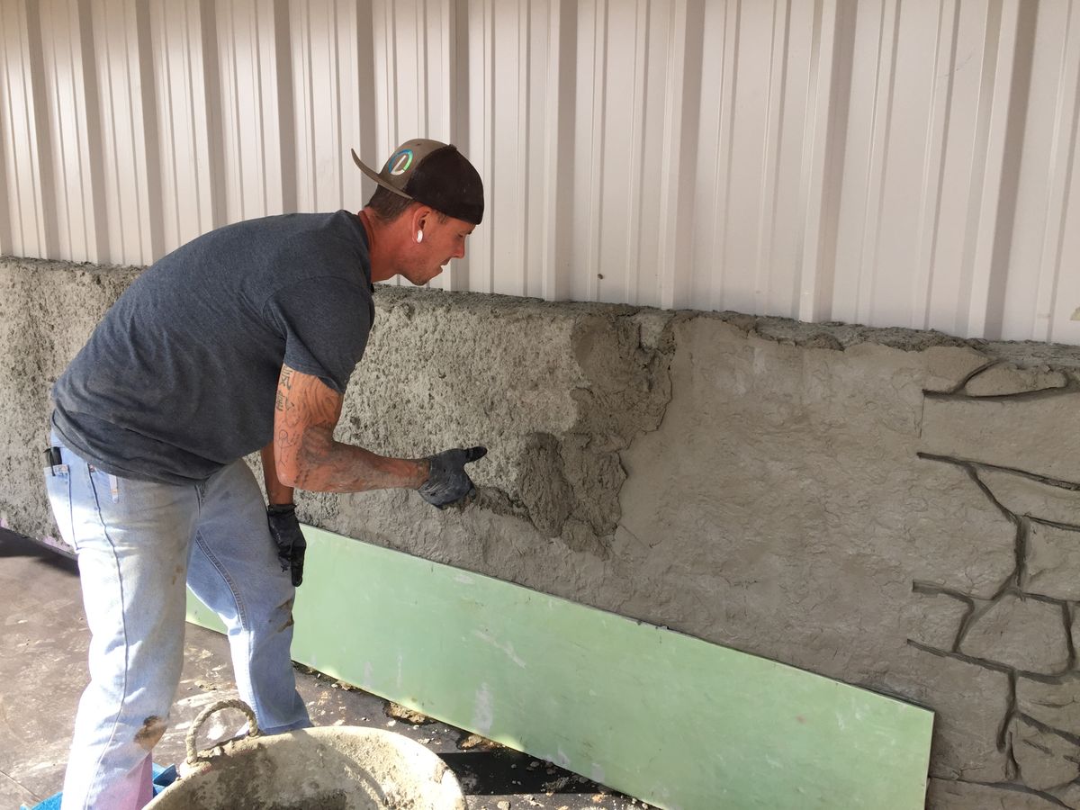 Concrete Resurfacing for Texas Curb N Borders in Houston, TX