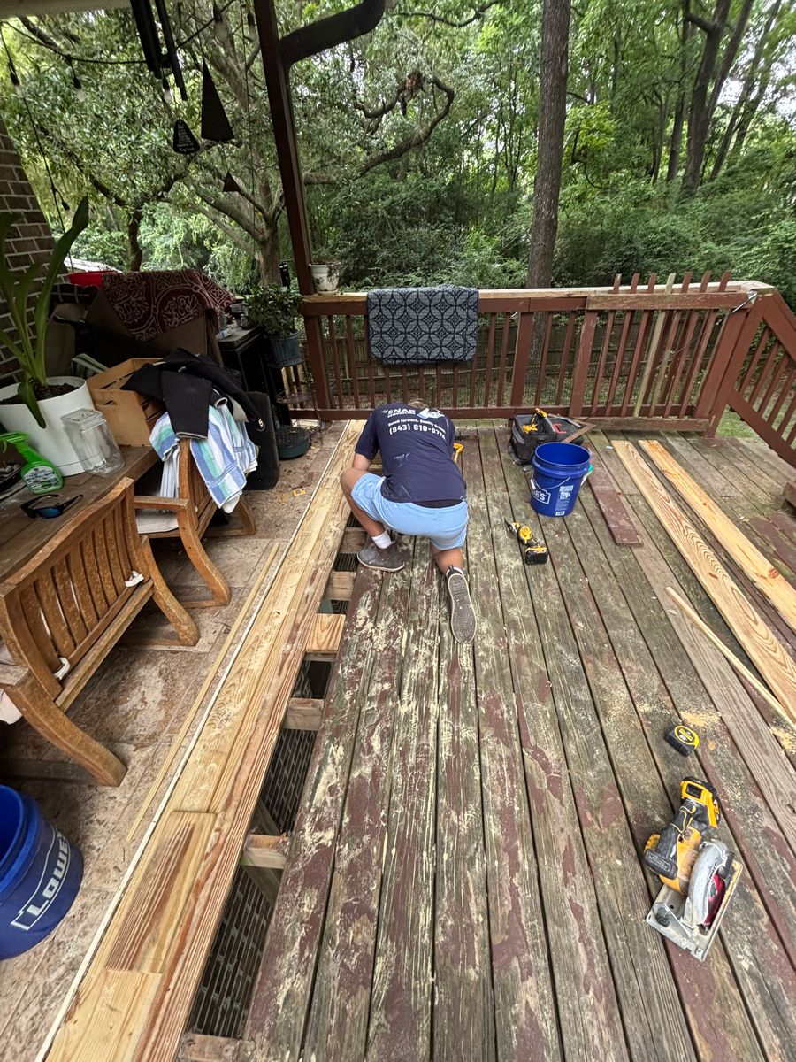 Carpentry for Snap Remodeling in Charleston, SC