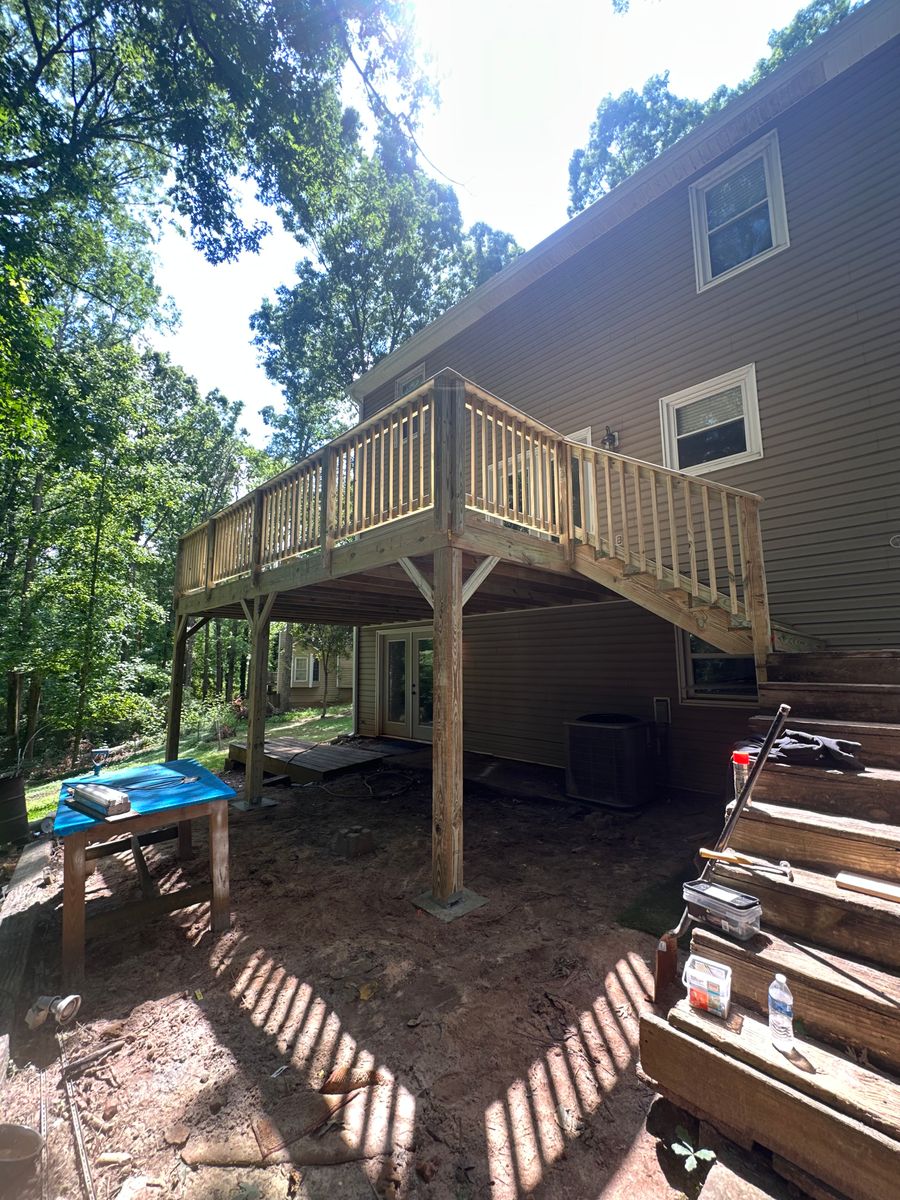 Fencing for JDP Construction Group in McDonough, GA