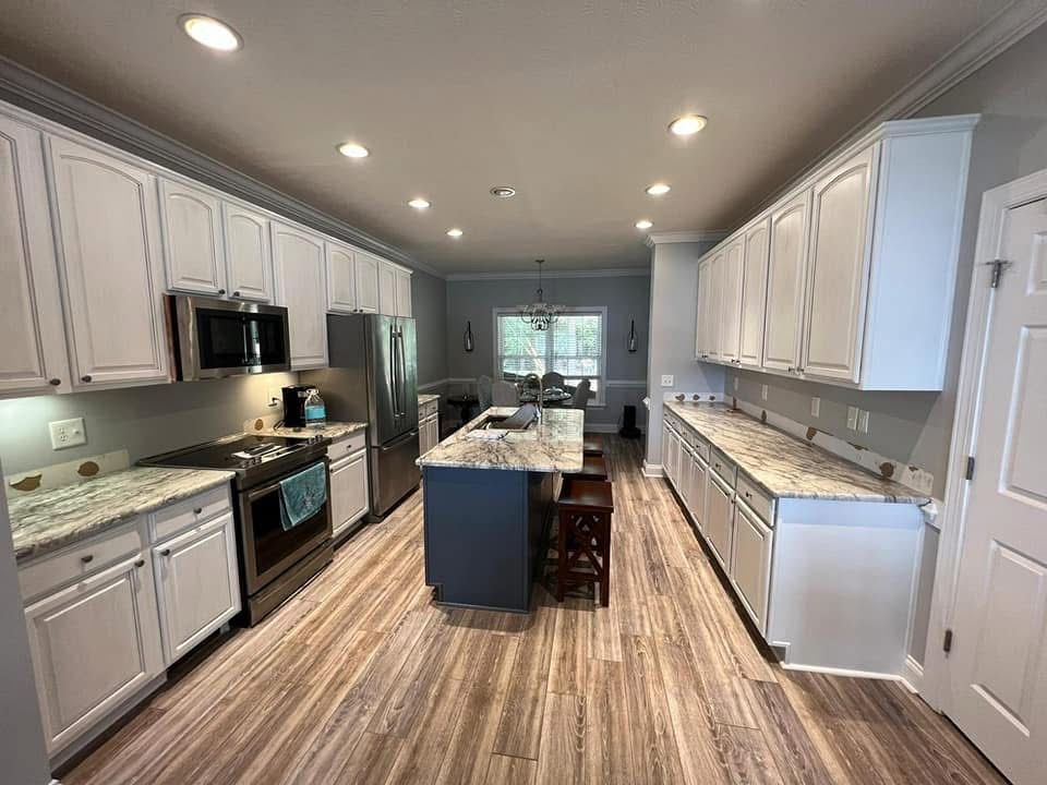 Kitchen and Cabinet Refinishing for MF Painting in Roanoke Rapids, NC