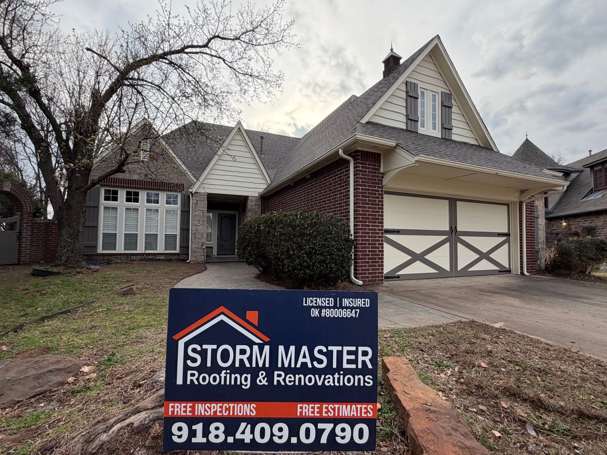 RESIDENTIAL ROOFING for Storm Master Roofing and Renovations in Tulsa, OK