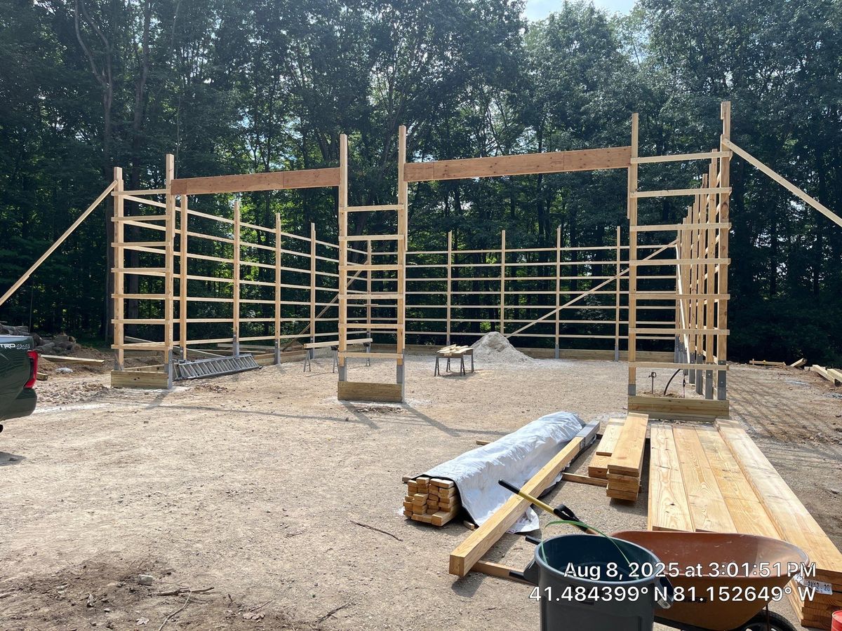 Foundations for Hilltop Drafting & Design LLC in Geauga County, Ohio