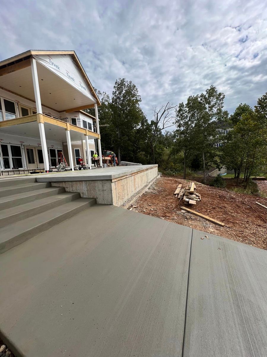 Stair Design & Installation for Fortified Concrete Solutions in Imperial, MO