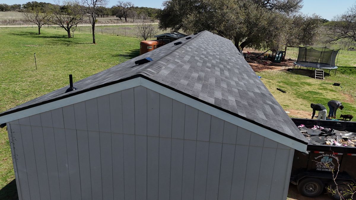 Roofing Installation for Barcenas Roofing & Remodeling in San Saba, TX
