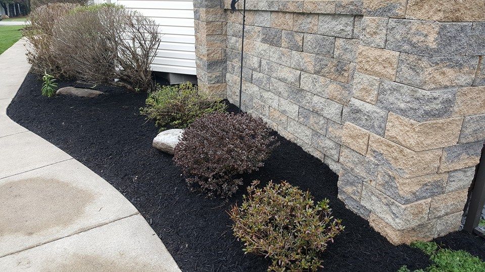 Mulching for A & A Lawn Care and OutDoor Services in Girard, PA