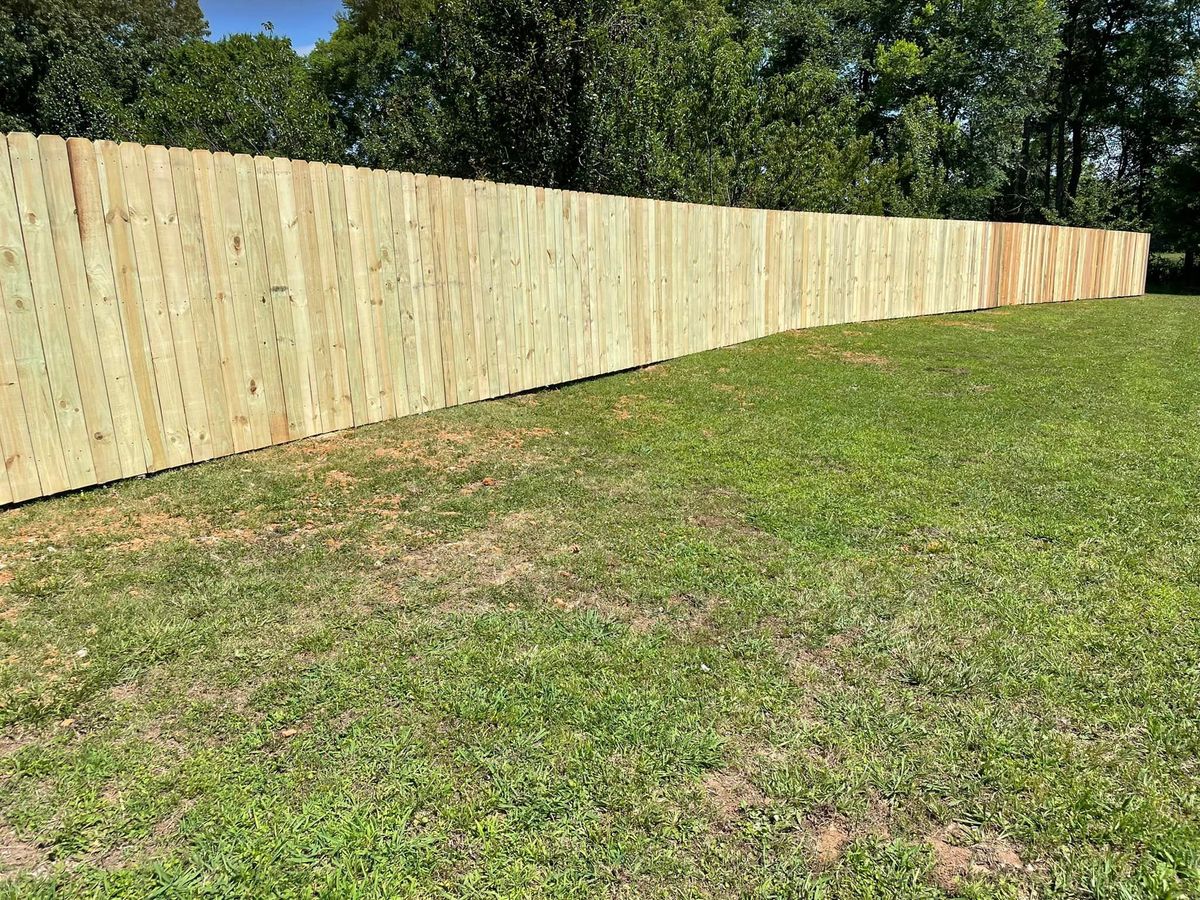 Fence Repair for West Tennessee Lumber in Adamsville, TN