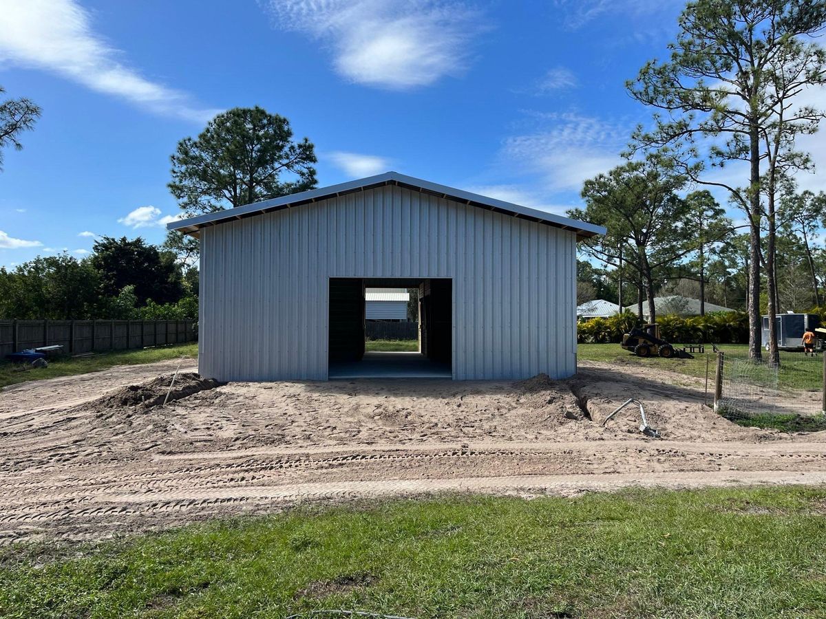 Barns for Florida Native Equestrian Development in Central Florida, FL