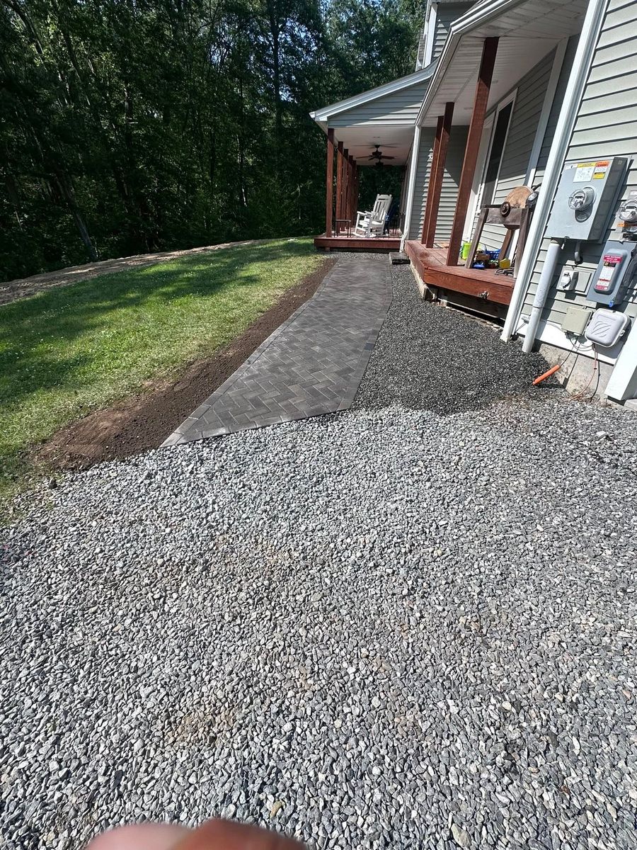 Pavers for Cardinal Landworks LLC in Canterbury, CT