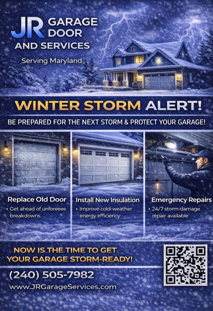 Garage Door Repair for JR Garage Door and Services in Charles County, MD