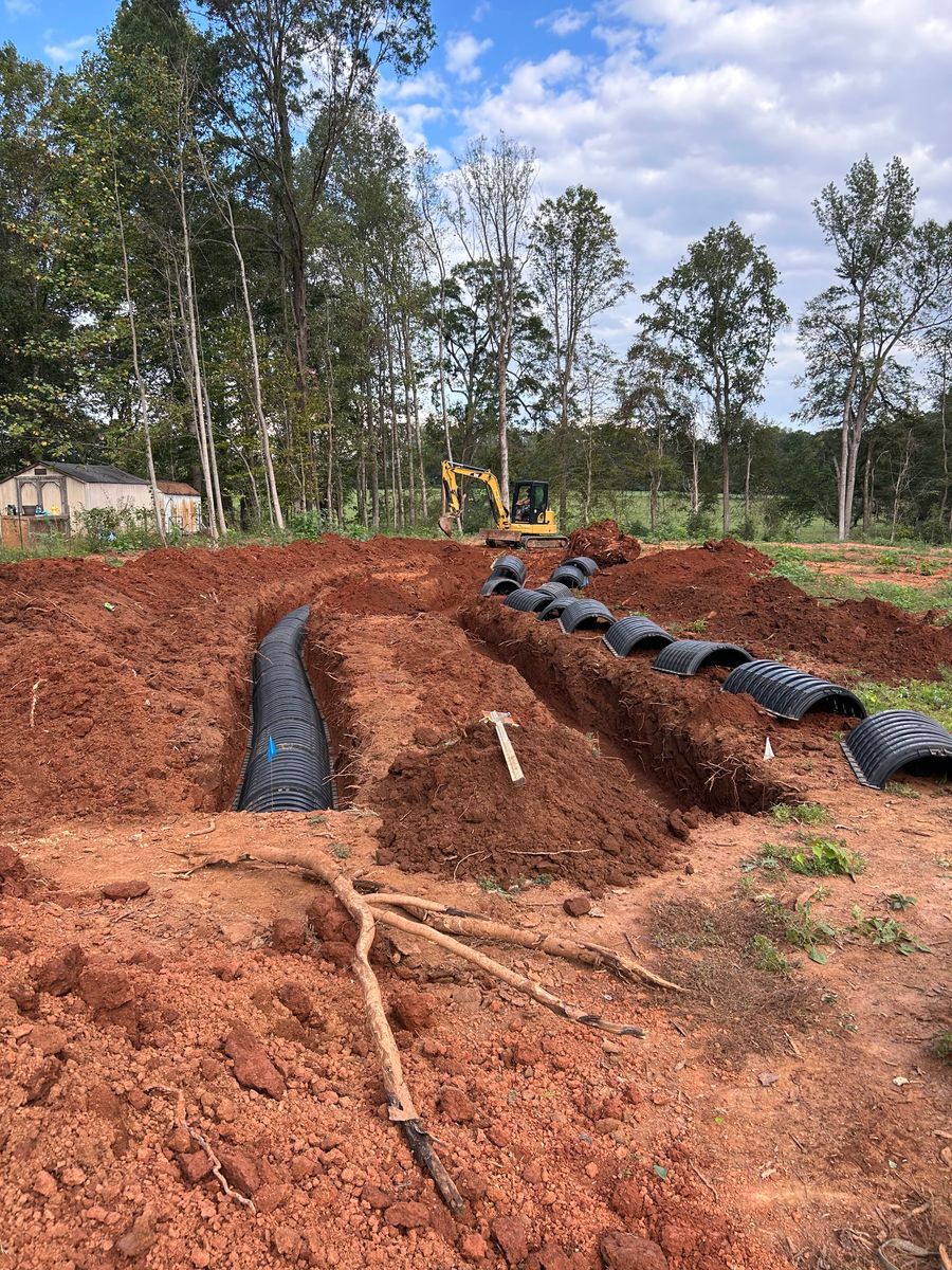 Debris Removal for CST Dirt Solutions in Rowan, NC