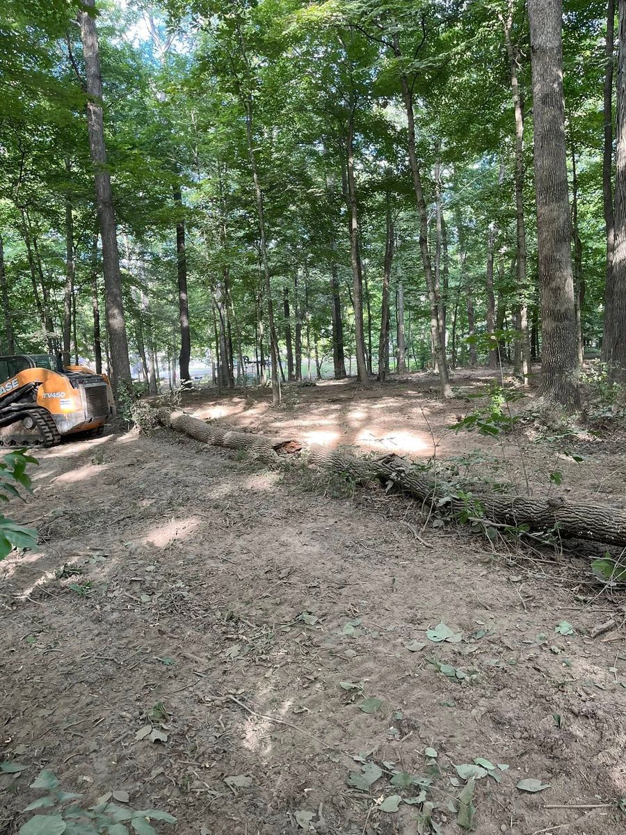 Land Clearing & Demolition for KG Ground Development and Transportation in Newton, IL