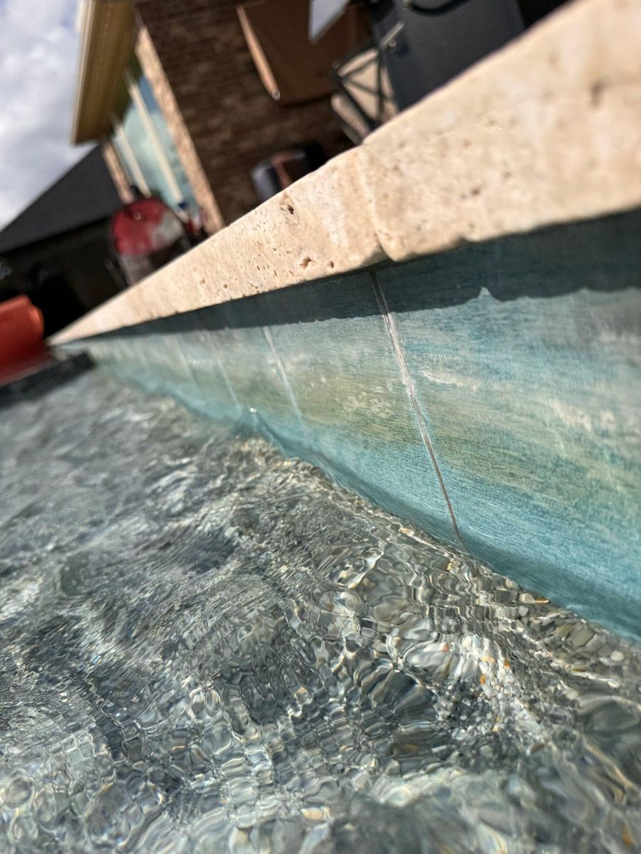 Water Feature Installation for 123 Pool Renovations in Houston, TX