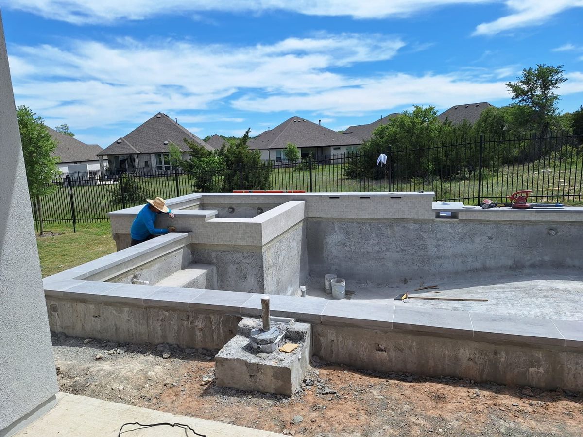 Pool Repair and Build for Master Construction Services in Porter Heights, TX