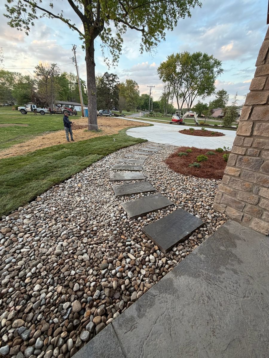Hardscaping for Rose Land Services in Pegram, TN