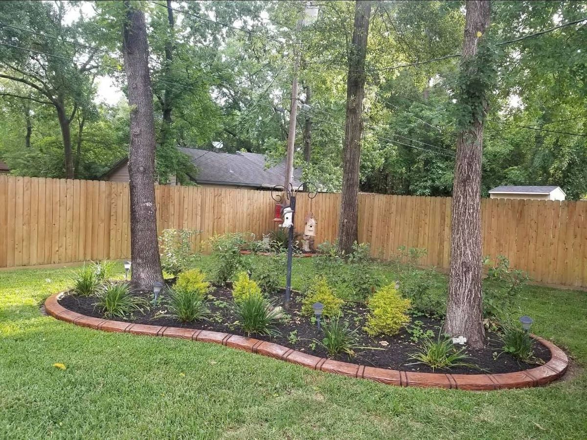 Landscaping for Texas Curb N Borders in Houston, TX