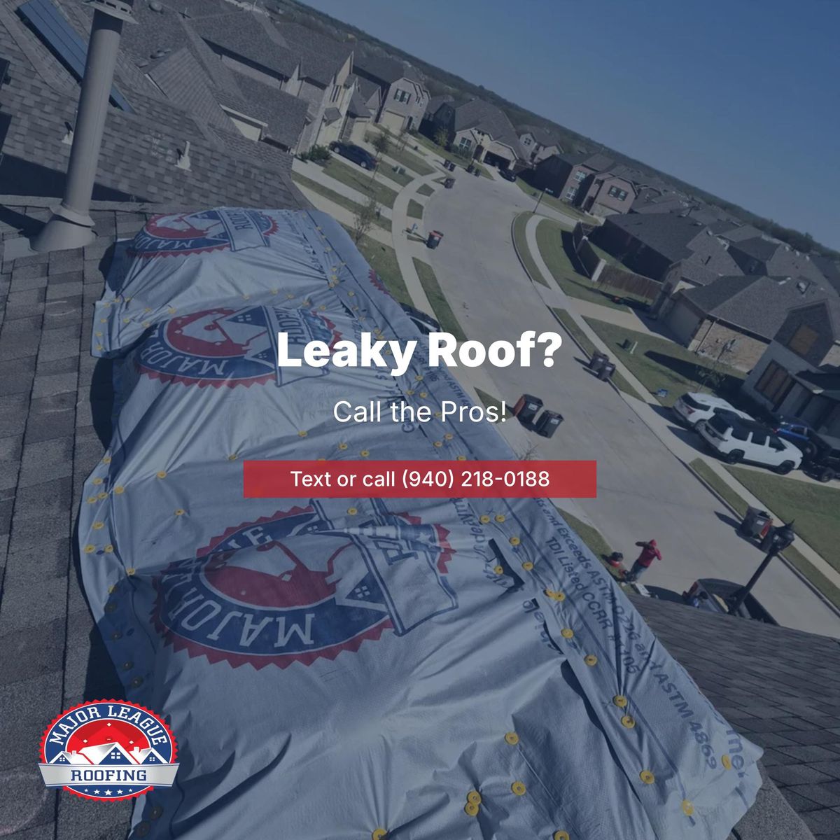 Roofing Replacement for Major League Roofing in Frisco, TX