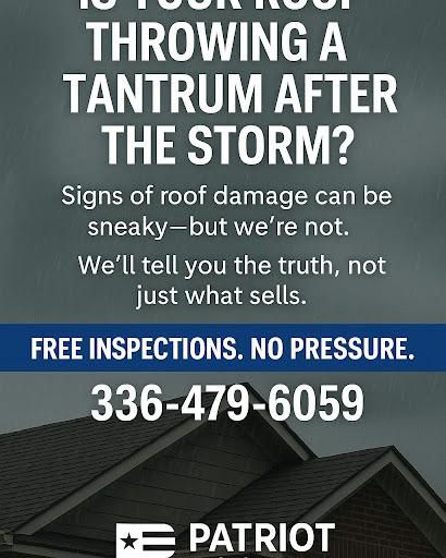 Roofing Replacement for Patriot Roofing and Home Repair, LLC in Lexington, NC