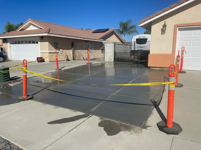 Concrete Slab Construction for David Cordrey Concrete Construction in Hemet, CA