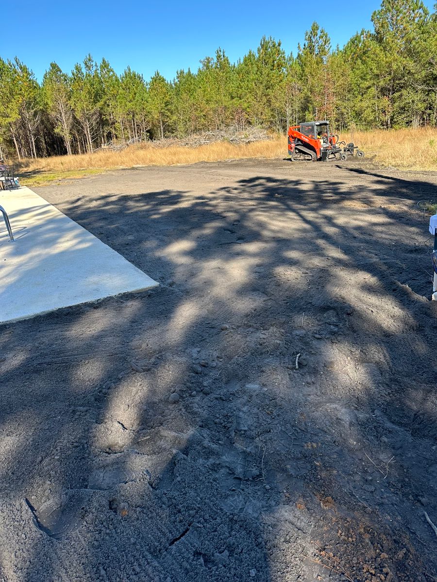 Skid Steer Service for T&S Land Management Services in Effingham County, GA