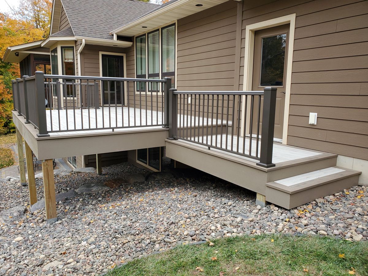 Deck Design for Radke Deck Works & Remodeling in Elk River,  MN