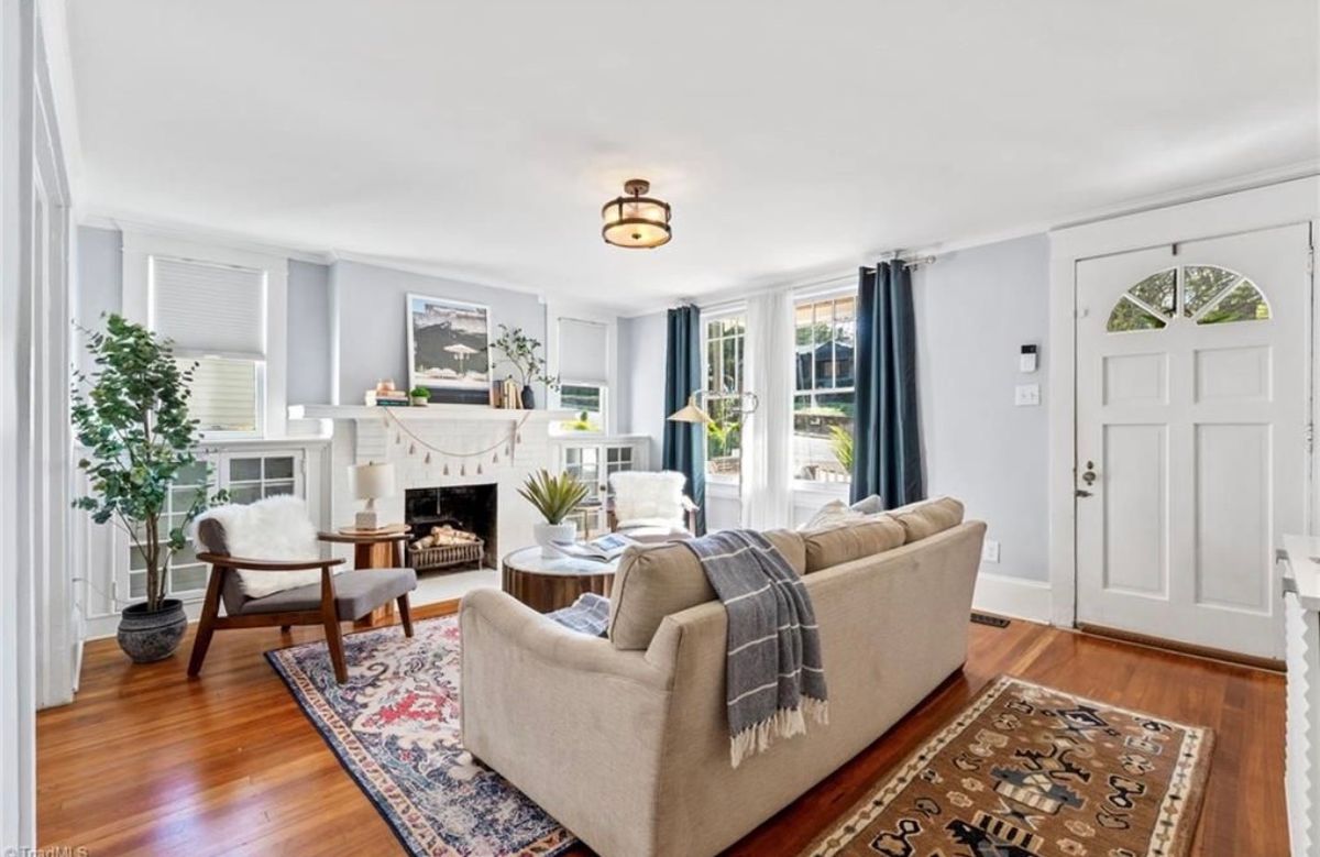 Luxury Real Estate Staging for Hartman Homes and Interiors in Lexington, NC