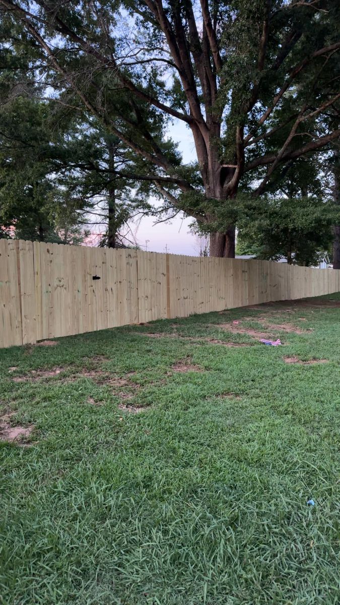 Fence Installation for Ap’s Fencing in McMinnville, TN