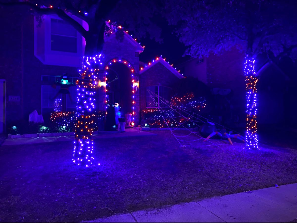 Christmas Lights for Landscape Legends in Roanoke, TX
