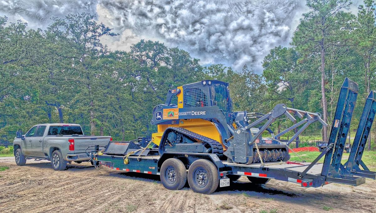 Mulching/ Underbrushing for JT’s Landscaping in Tyler County, TX