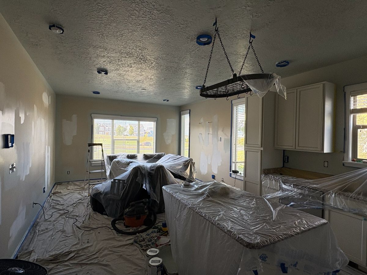 Wall Installations for Daniel Paints & Builds in Sandy, UT